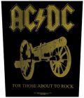 Dossard AC/DC - For Those About To Rock