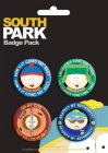 Pack de 4 Badges SOUTH PARK - Texts