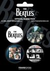 Pack de 4 Badges THE BEATLES