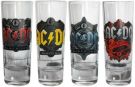 Pack de 4 Verres AC/DC - Black Ice