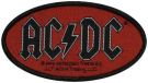 Patch ACDC - Red Logo