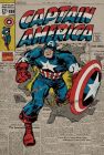 Poster CAPTAIN AMERICA - Retro