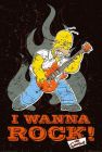 Poster SIMPSONS - Wanna Rock