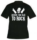 T-Shirt Cinma SIMPSON - Never Too Old To Rock