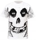 T-Shirt Mec All Over MISFITS - Skull