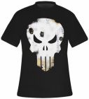 T-Shirt Mec THE PUNISHER - Battle Damaged Vintage